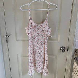 Cute white floral dress